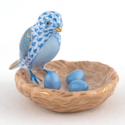 Herend Bird with Nest