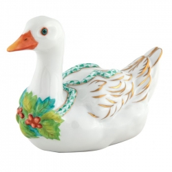Herend Christmas Goose