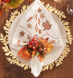 Kim Seybert Fall + Thanksgiving Table