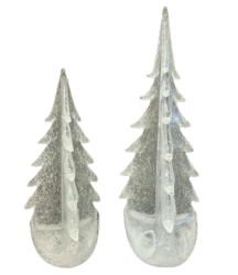 Simon Pearce Vela Bubble Evergreen Trees