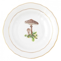 Herend Mushroom Luncheon Plates