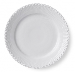 Royal Copenhagen White Fluted Full Lace