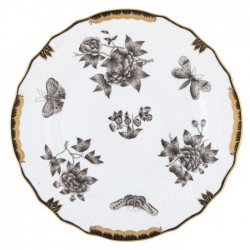 Herend Fortuna Black Dinnerware