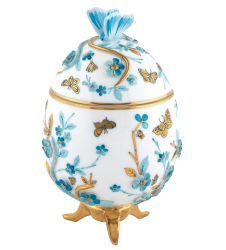 Herend Egg With Flowers