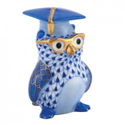 Herend Graduation Owl