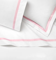 Sferra Estate White / Carnation