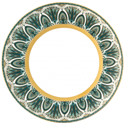 Haviland Reves Du Nil Green Dinnerware
