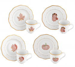 Herend Fall Dessert Collection