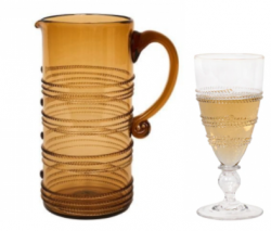 Juliska Ella Glass Drinkware