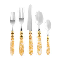 Vietri Aladdin Brilliant Gold Fleck