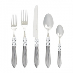 Vietri Aladdin Brilliant Light Gray