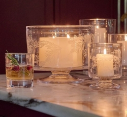 Simon Pearce Engraved Pine Collection