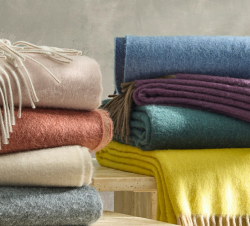 Matouk Paley Cashmere Throws