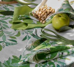 Matouk Citrus Garden Grass Table Linens