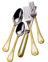 Couzon Consul Gold Accent Stainless