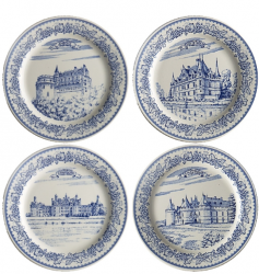 Gien Themed Dessert Plate Sets