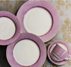 Mottahedeh Plum Lace