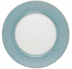 Mottahedeh Turquoise Lace