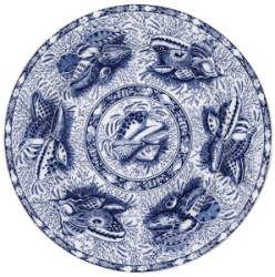 Mottahedeh Blue Torquay Porcelain Collection