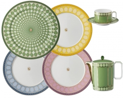 Swarovski by Rosenthal Porcelain Dinnerware + Decor