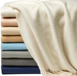 Sferra Dorsey Cashmere Throws