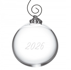 Simon Pearce Holiday Ornaments + Decor