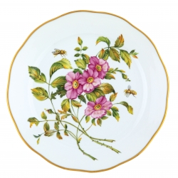 Herend American Wildflower - Prairie Rose Dinnerware