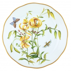 Herend American Wildflower- Meadow Lily Dinnerware