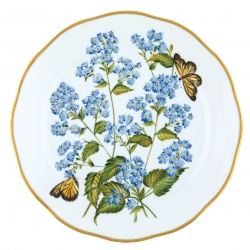 Herend American Wildflower - Blue Wood Aster Dinnerware