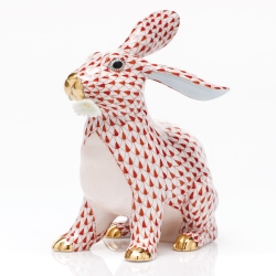 Herend Bunny with Daisy