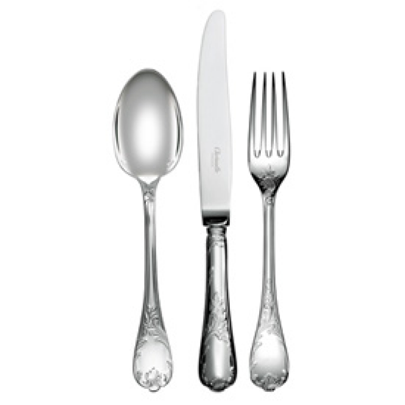 Christofle Marly Sterling Silver 110Piece Set (Majestic Chest)