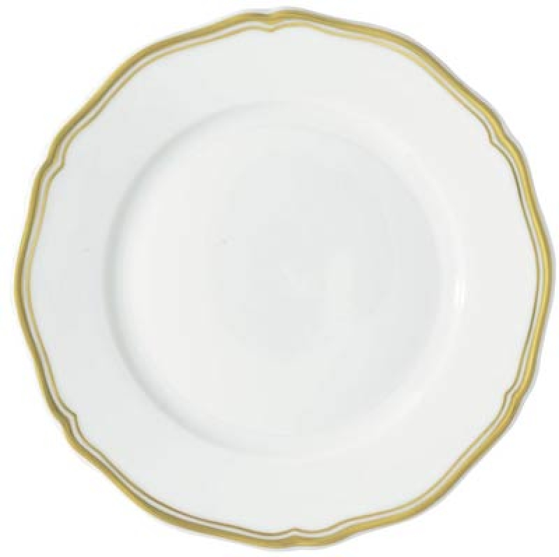 Raynaud Polka Gold Salad Cake Plate