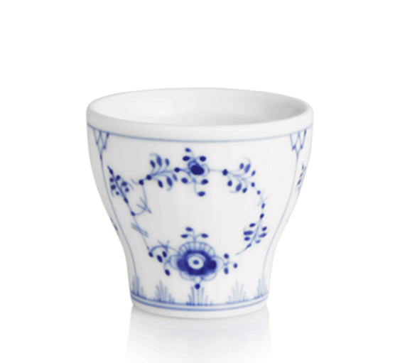 Royal Copenhagen Blue Fluted Plain Egg Cup - Thumbnail 4