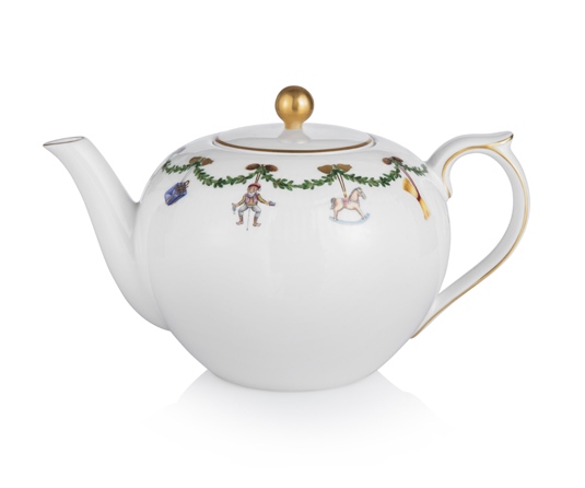 Royal Copenhagen Star Fluted Tea Pot - Thumbnail 2