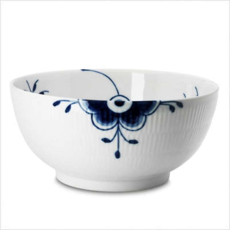 Royal Copenhagen Blue Fluted Serving Bowl