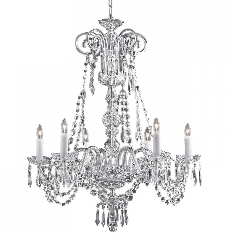 Waterford Ardmore Chandelier 6 Arm Crystal Waterford Ardmore Chandelier 6 Arm