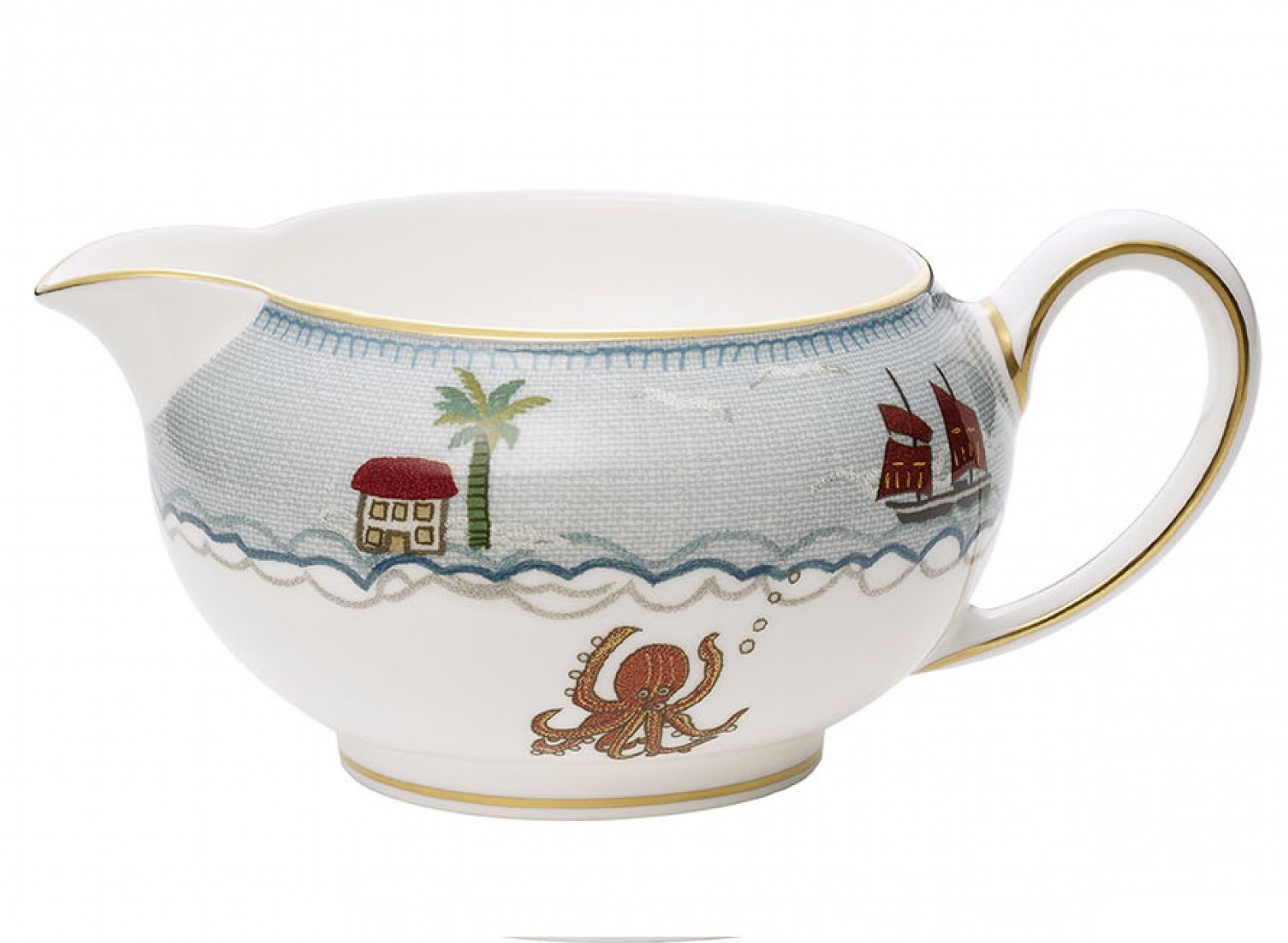 Wedgwood Sailors Farewell Creamer_Wedgwood Sailors Farewell China