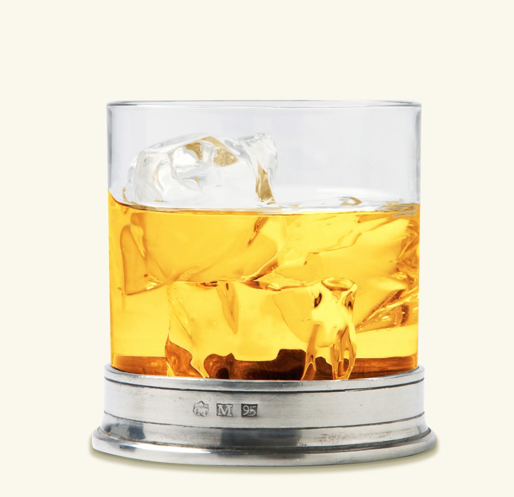 MATCH PEWTER Classic Old Fashioned Glass