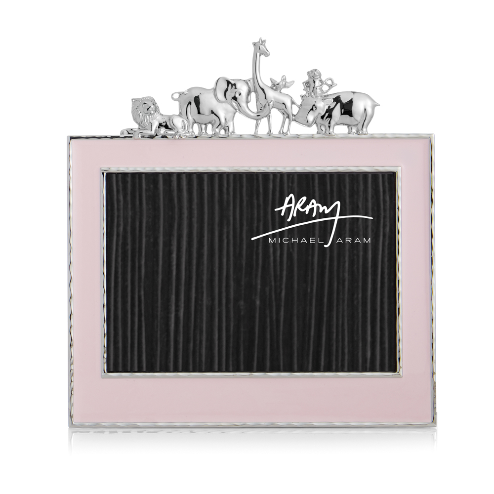 Michael Aram Pink Animals Frame 5 x 7