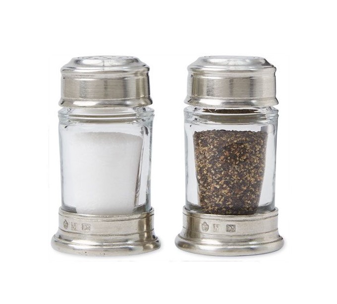 MATCH PEWTER Salt & Pepper Shaker