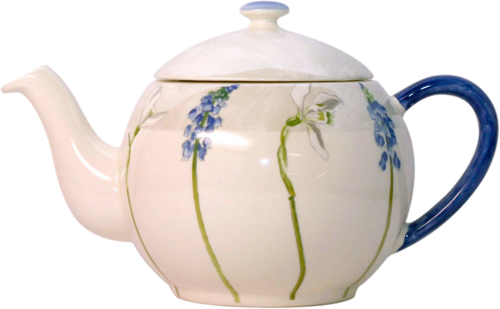 Gien Alice Teapot Gien ChinaJuliskaBaccarat CrystalWilliamYeowardChristofle Silver