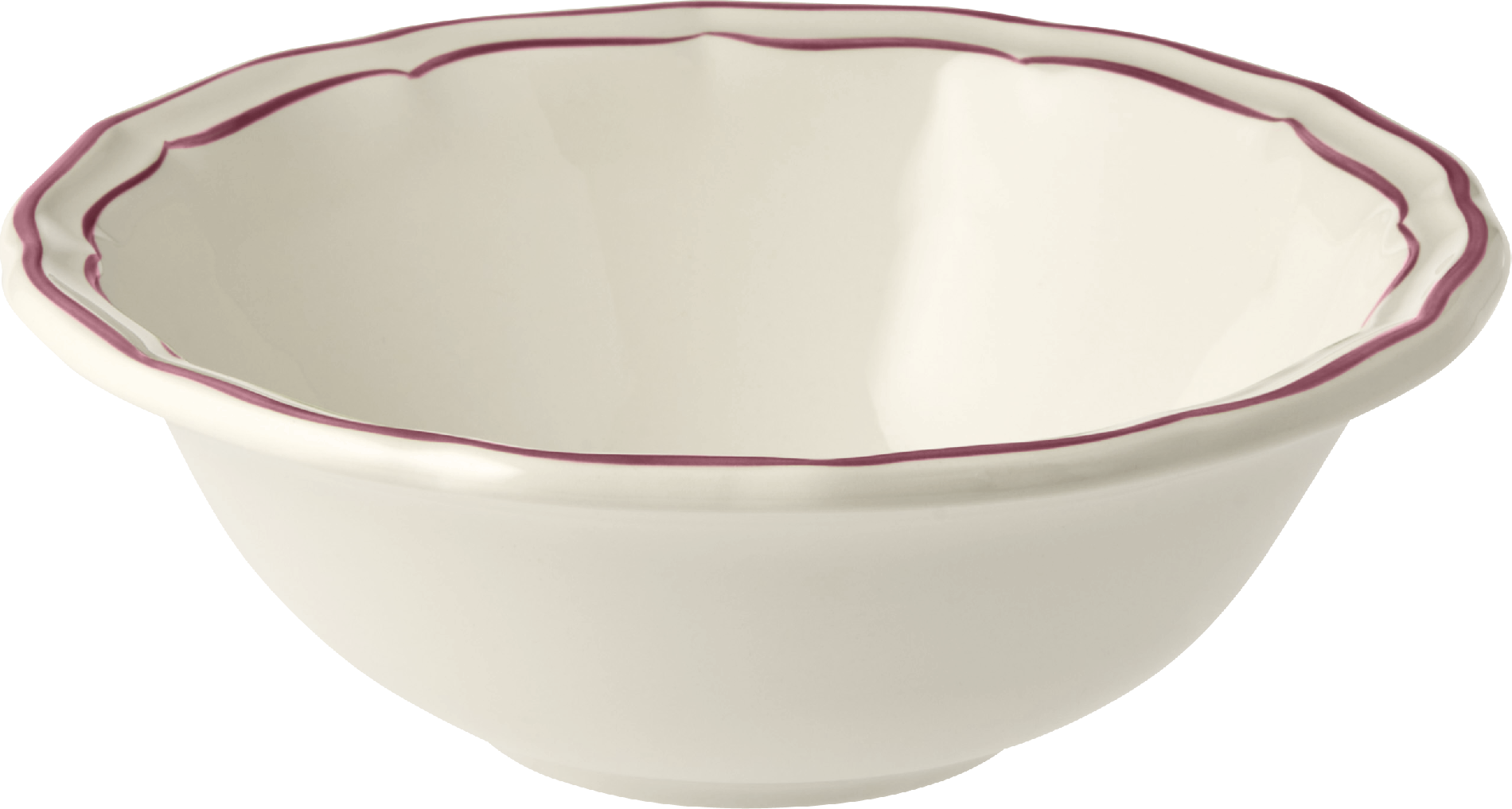 Gien Filet Peony Cereal Bowl