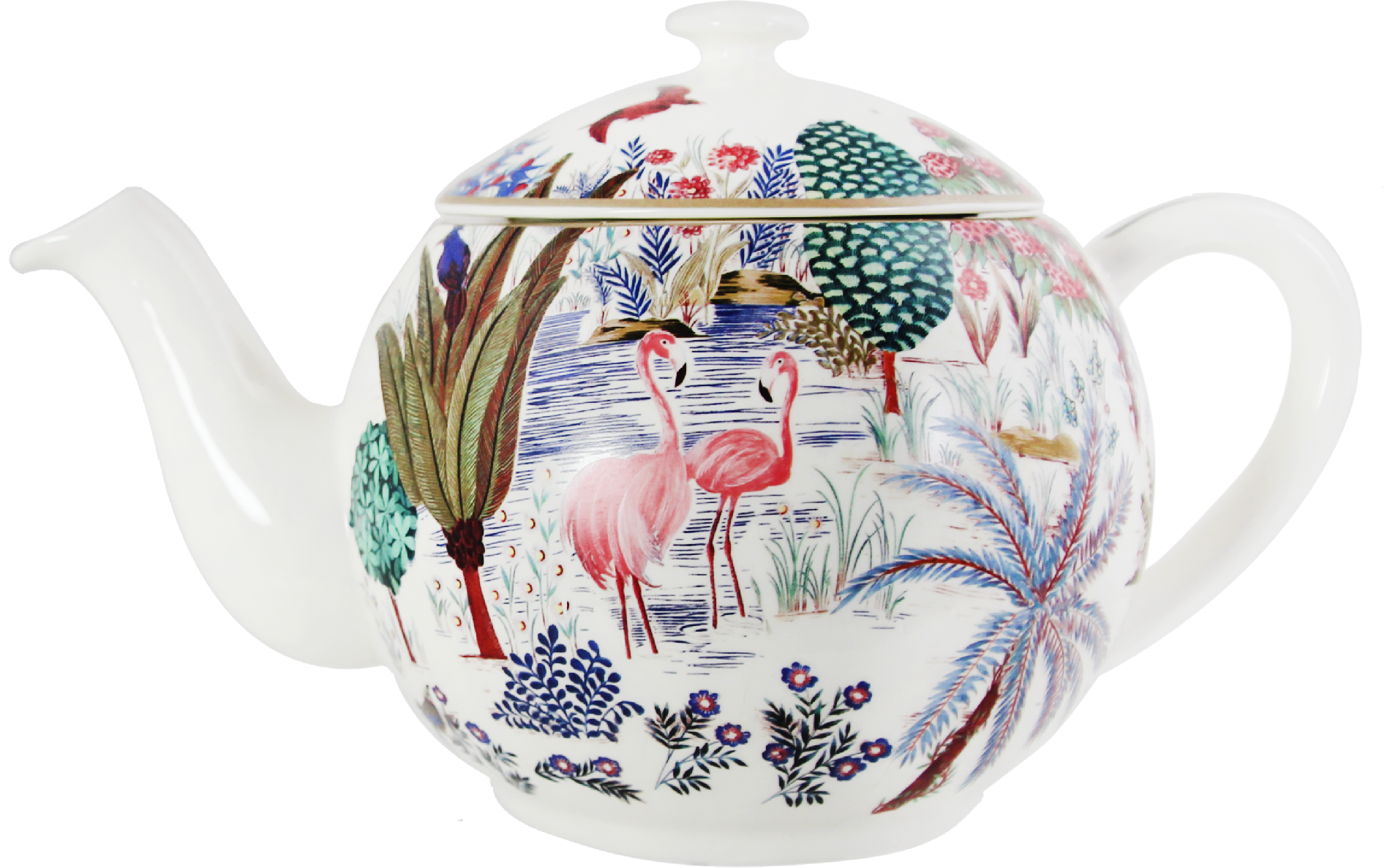 Gien Le Jardin Du Palais Teapot - Thumbnail 3
