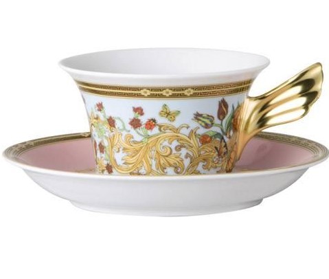 Rosenthal Versace Butterfly Garden Tea Cup & Saucer