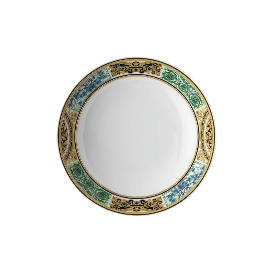 Versace by Rosenthal Barocco Mosaic Rim Soup - Thumbnail 3