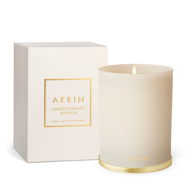 AERIN L'Ansecoy Orange Blossom Candle: Gien China-Juliska-Baccarat