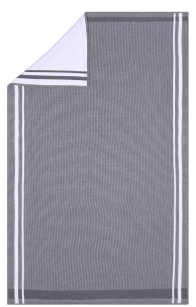 Le Jacquard Francais Duetto Caviar Guest Towel - Thumbnail 4