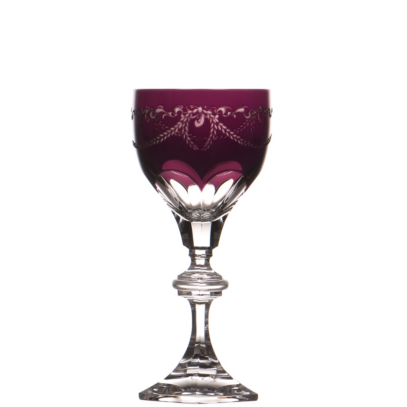 Varga Crystal Titanic Amethyst Wine