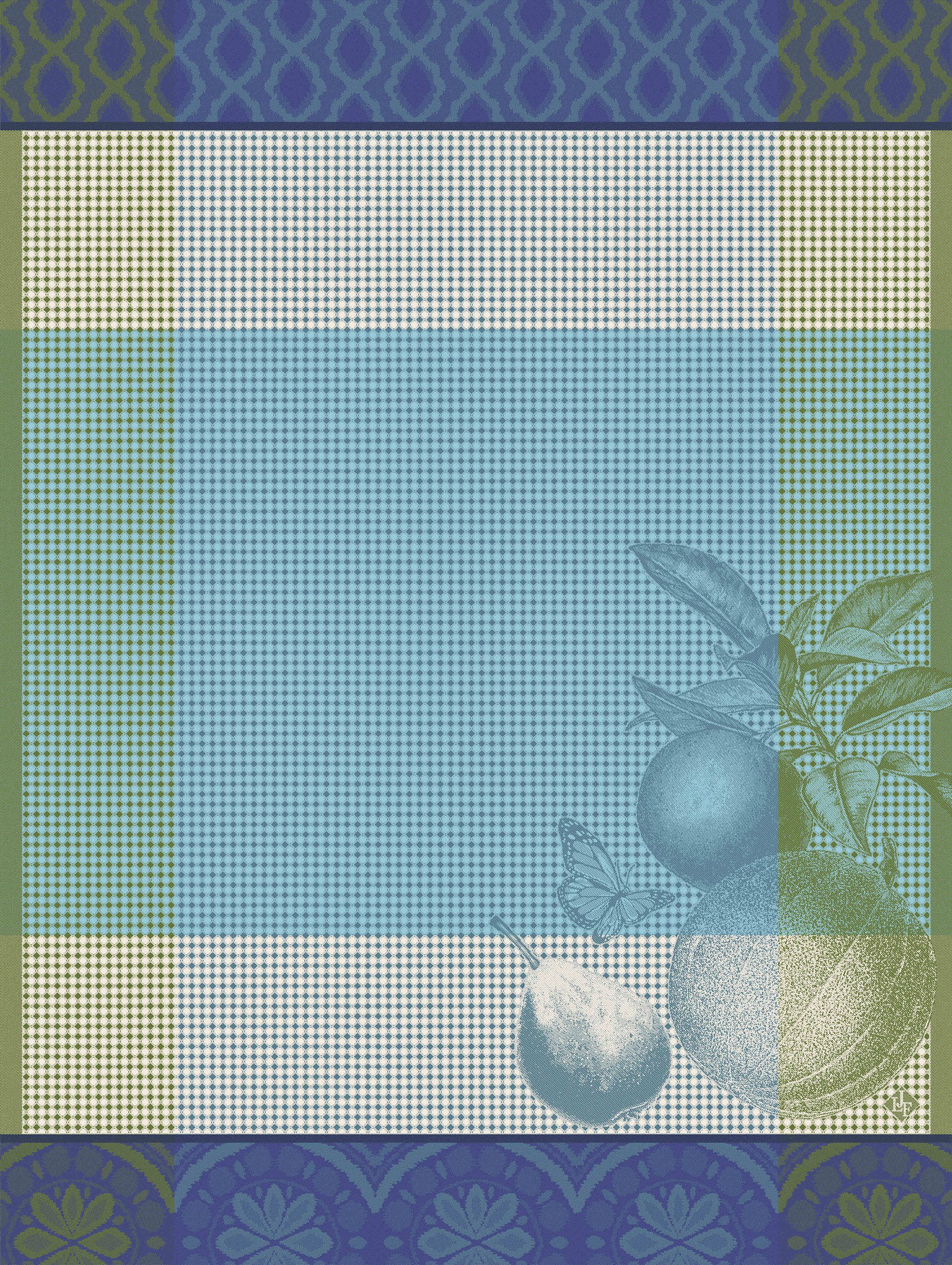 Le Jacquard Francais Arrieres Pays Cassis Hand Towel Set 4 _Le