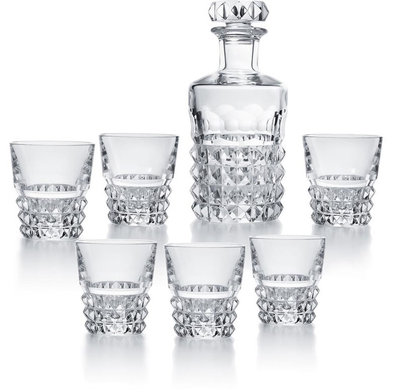 Baccarat Louxor Bar Set_Baccarat Louxor Decanter_Baccarat Louxor